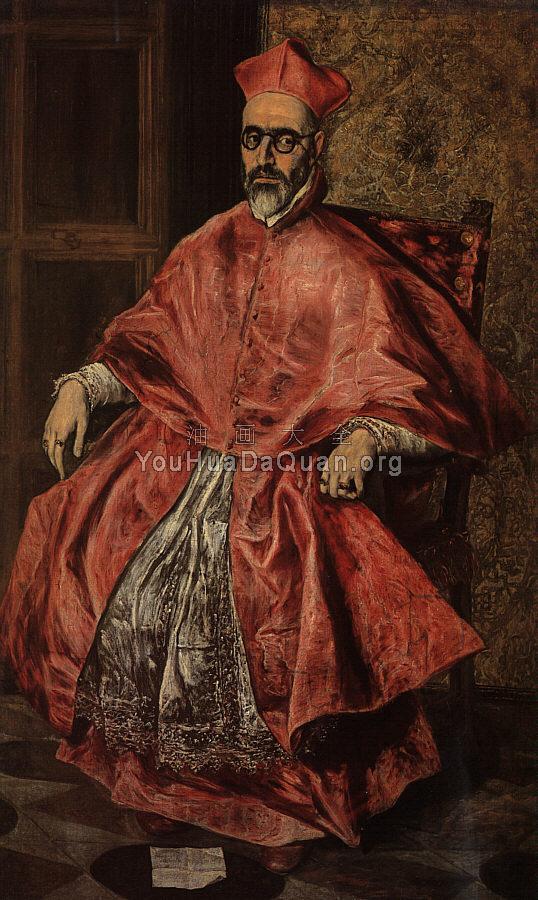 Portrait of a Cardinal - 埃尔·格列柯
